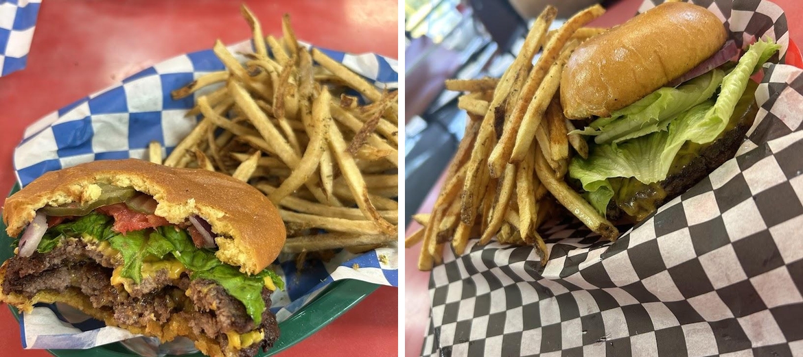 BJ's Diner Menu