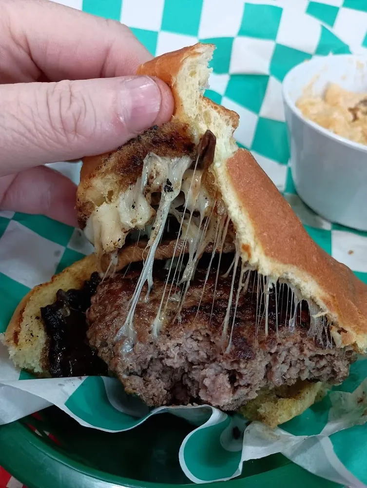 Swiss Mushroom Burger